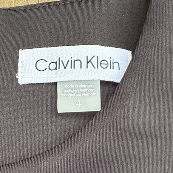 Calvin Klein Black and White dress size 4 - Picture 4 of 5